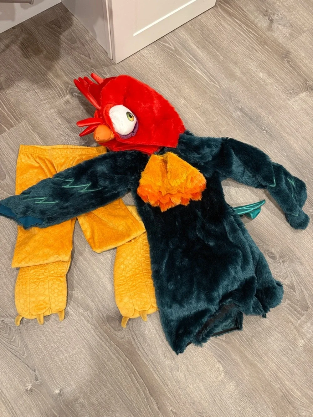 Disney Hei Hei Toddler Costume - Red, Orange, Green & Yellow - Picture 2 of 6